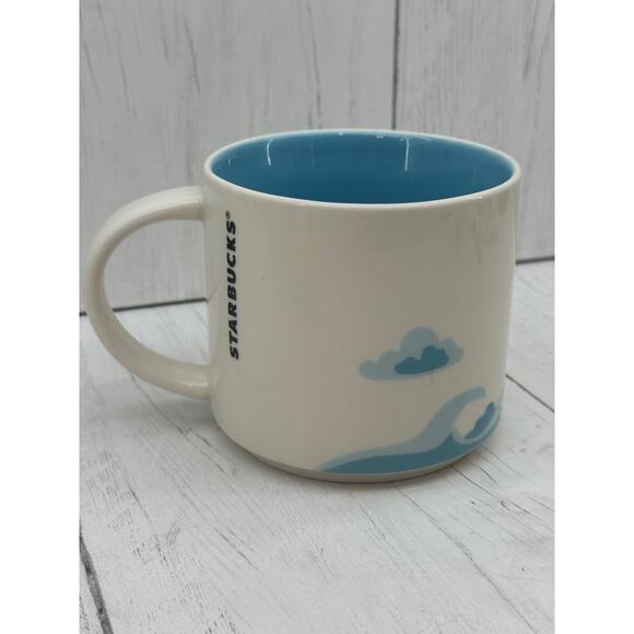 Starbucks You Are Here California Mug Coffee Cup 14 fl oz Displayed Only 2016 - Picture 3 of 7